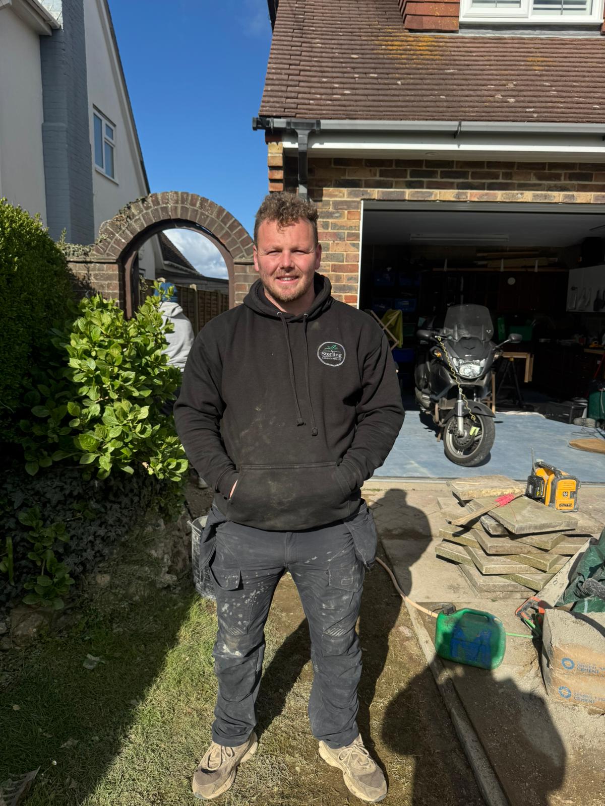 Alfie - Founder of A Sterling Landscapes