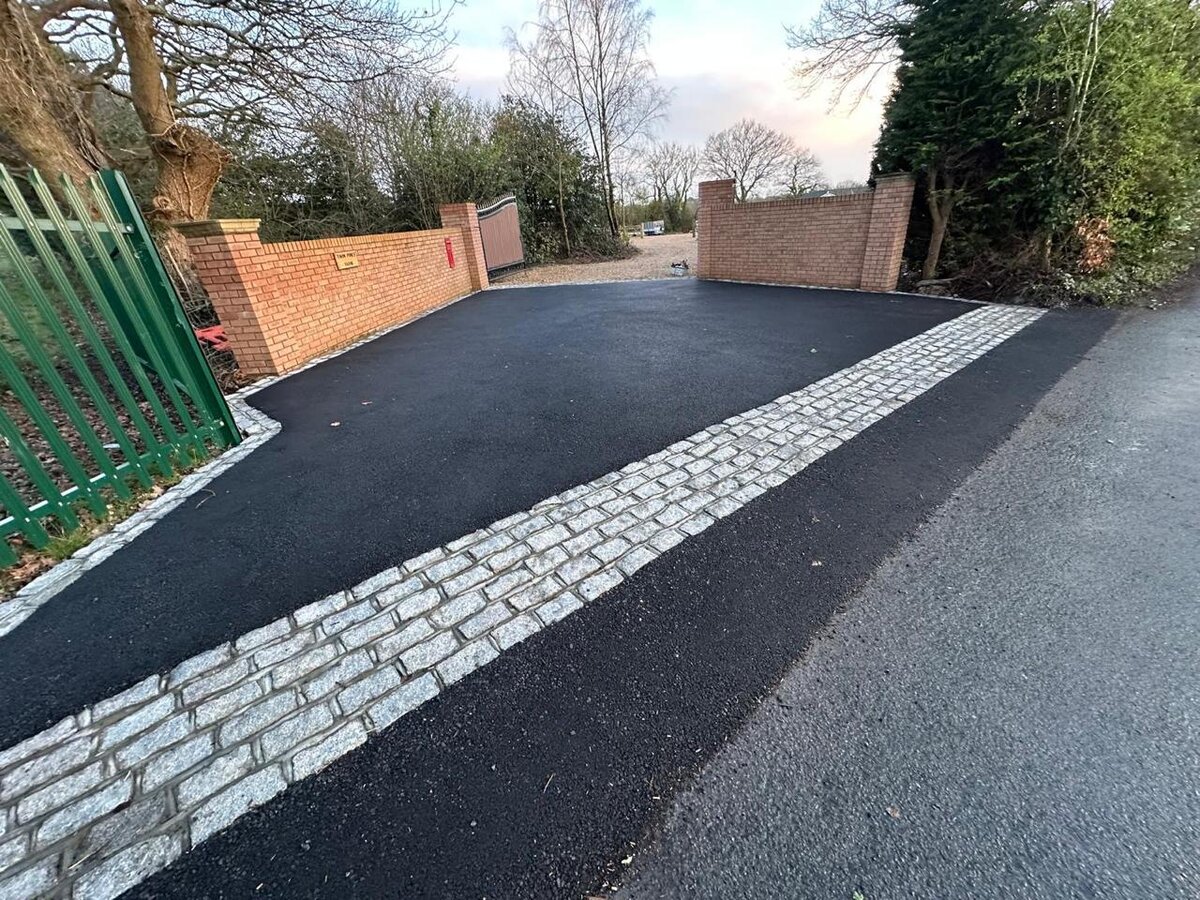 Premium driveway transformation