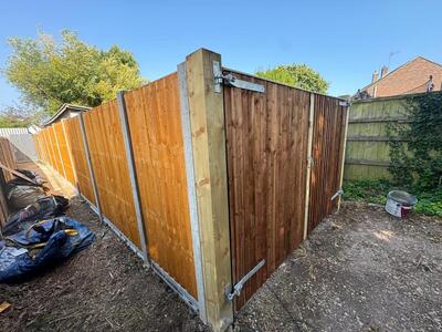 Fencing project 6 by A Sterling Landscapes