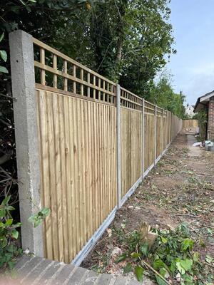 Fencing project 13 by A Sterling Landscapes