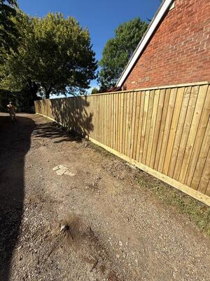 Fencing project 17 by A Sterling Landscapes