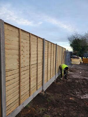Fencing project 18 by A Sterling Landscapes