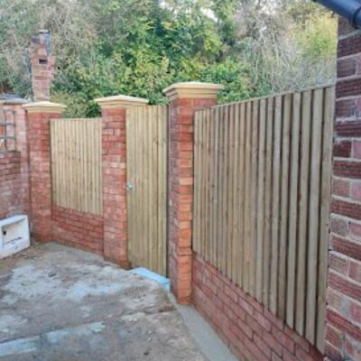 Fencing project 19 by A Sterling Landscapes