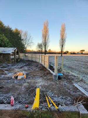 Fencing project 22 by A Sterling Landscapes