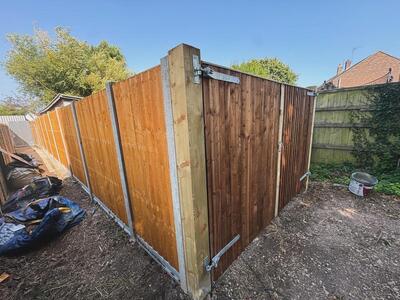 Fencing project 24 by A Sterling Landscapes
