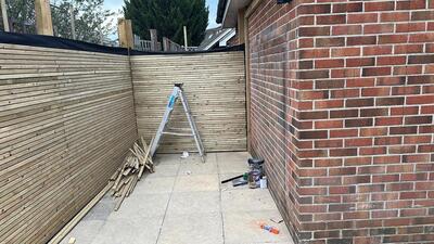 Fencing project 27 by A Sterling Landscapes