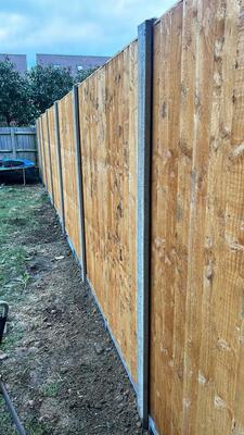 Fencing project 33 by A Sterling Landscapes