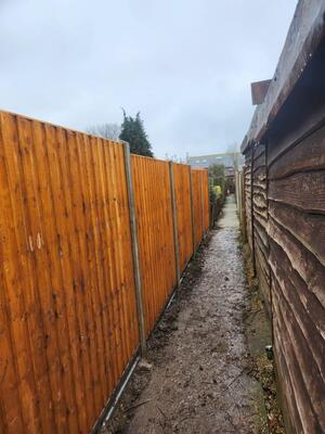 Fencing project 35 by A Sterling Landscapes