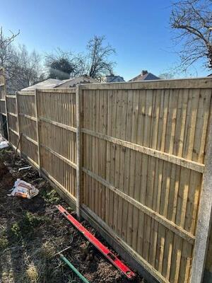 Fencing project 36 by A Sterling Landscapes