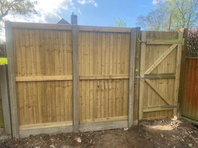 Fencing project 41 by A Sterling Landscapes