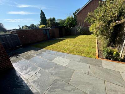 Patio project 9 by A Sterling Landscapes