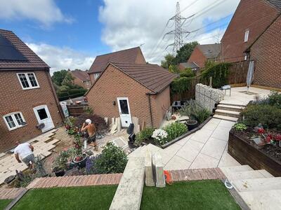 Patio project 11 by A Sterling Landscapes