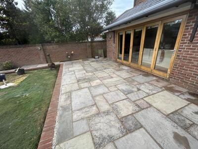 Patio project 23 by A Sterling Landscapes