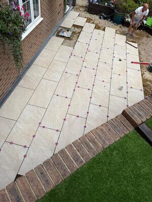 Patio project 27 by A Sterling Landscapes