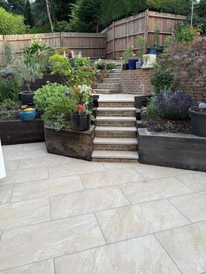 Patio project 35 by A Sterling Landscapes