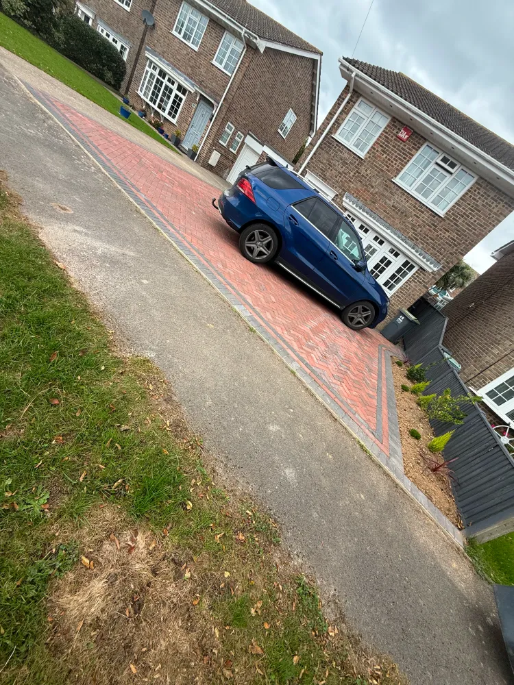 Driveway installation project