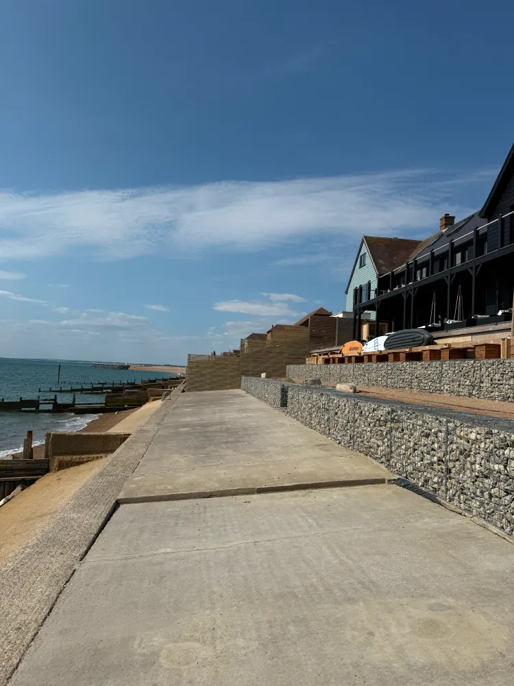 Retaining walls and levels